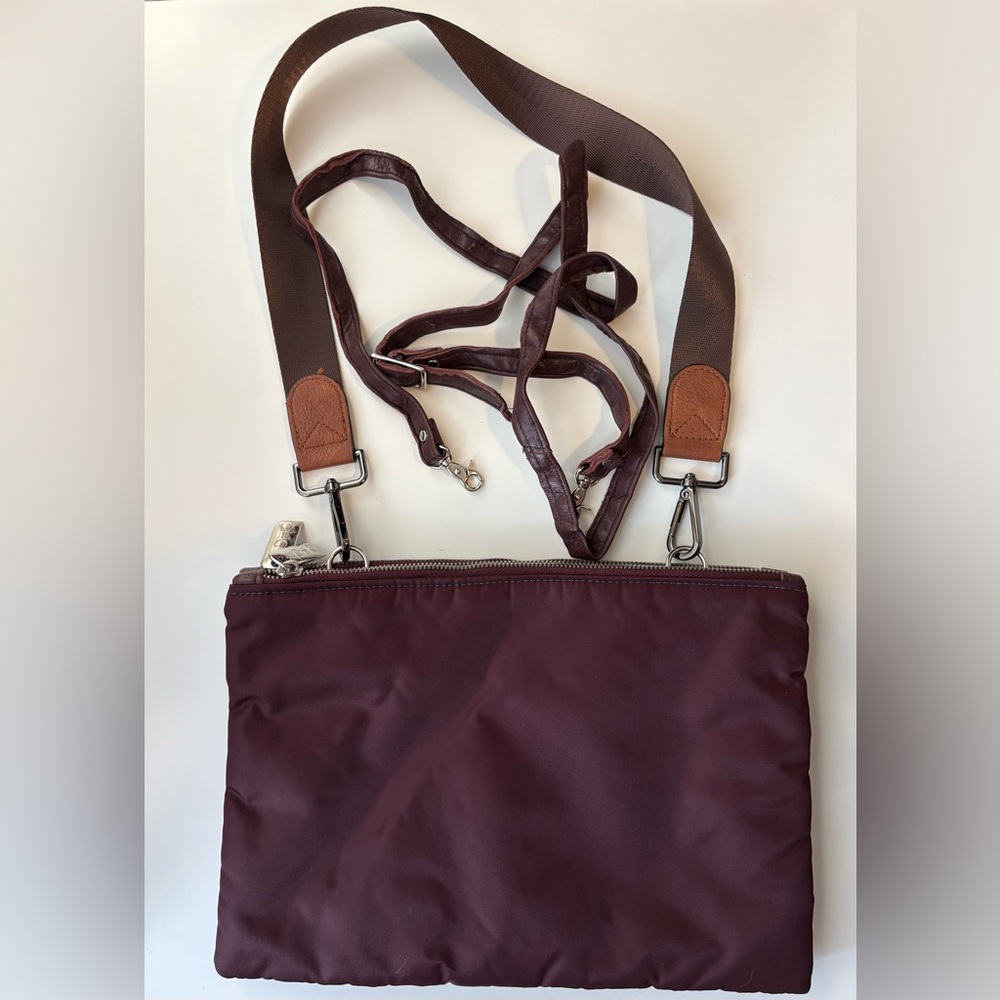 Paige Hamilton Design Convertible Eloise Bag in Purple Eggplant
